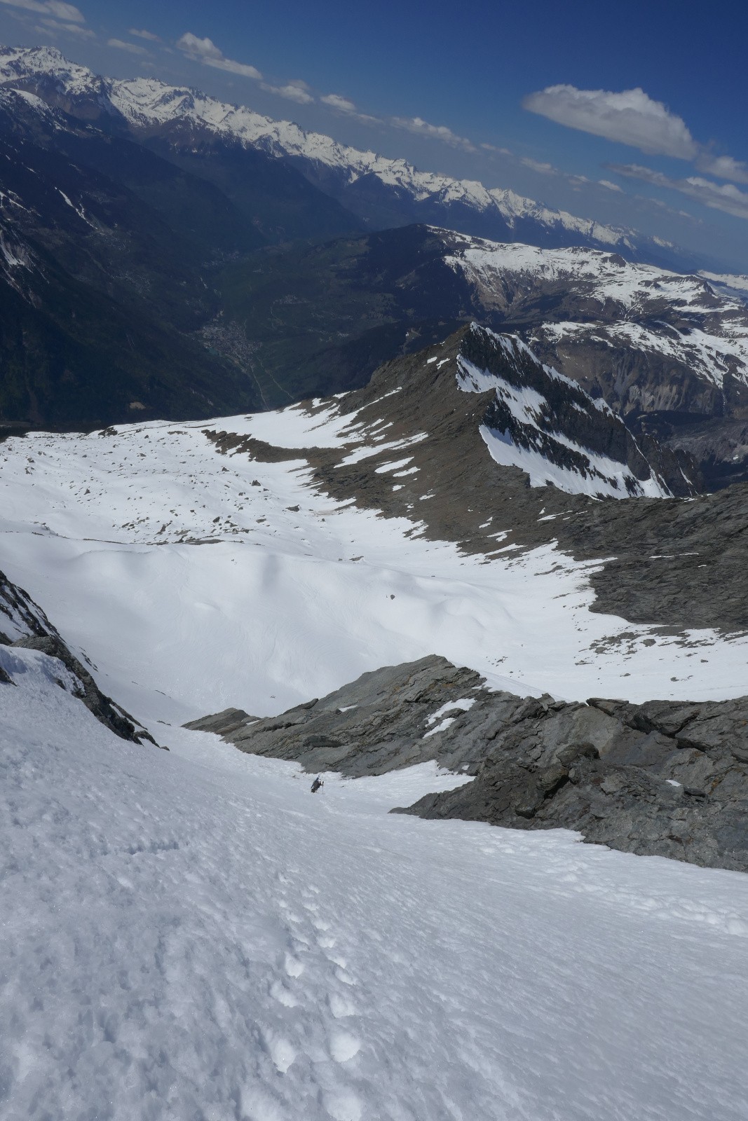 L'escalier est en place 
