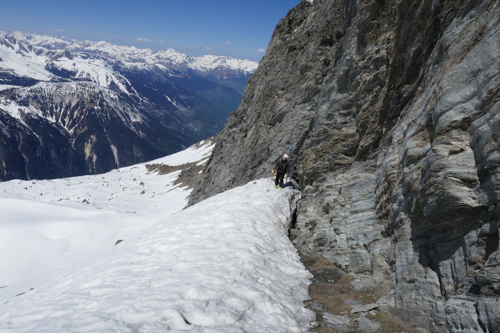 Fin de la première ascension 