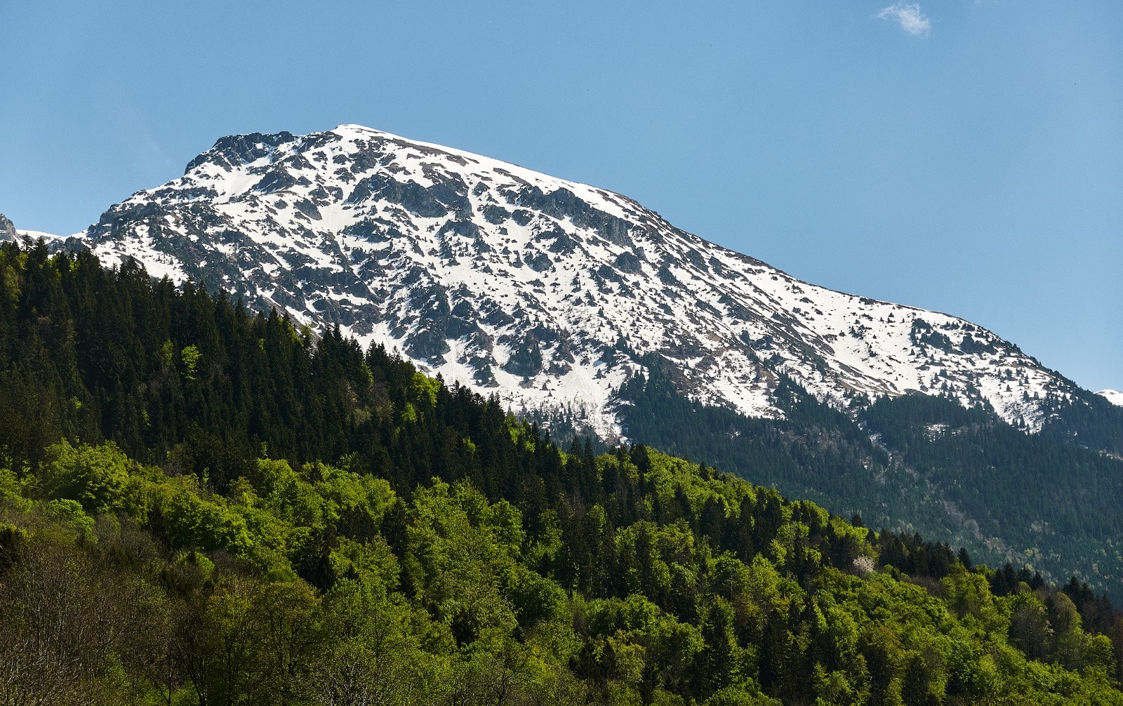 La face W encore bien blanche...