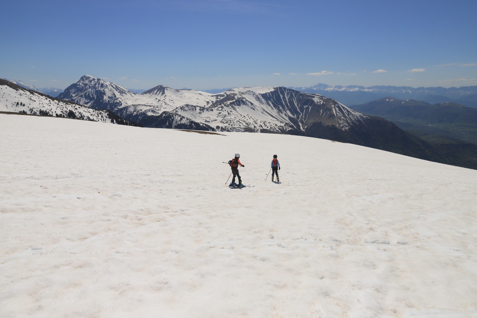 C'est parti pour la descente!&nbsp;