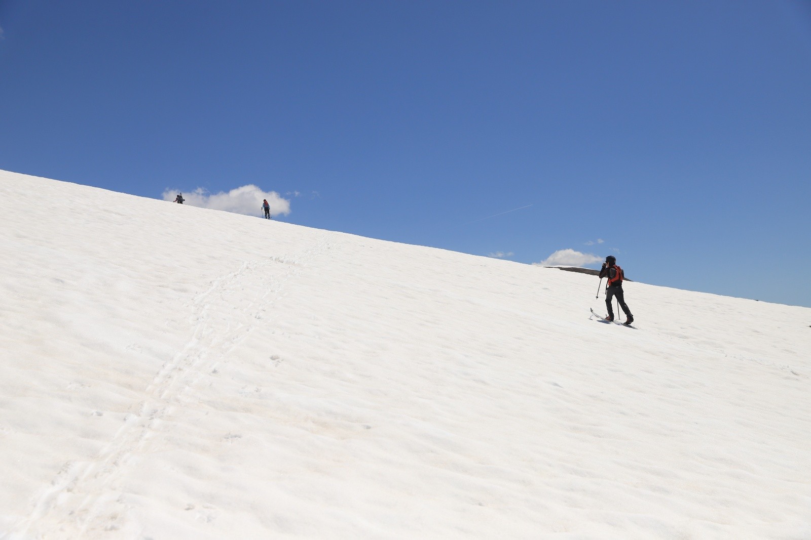 &nbsp;On arrive sur la crête