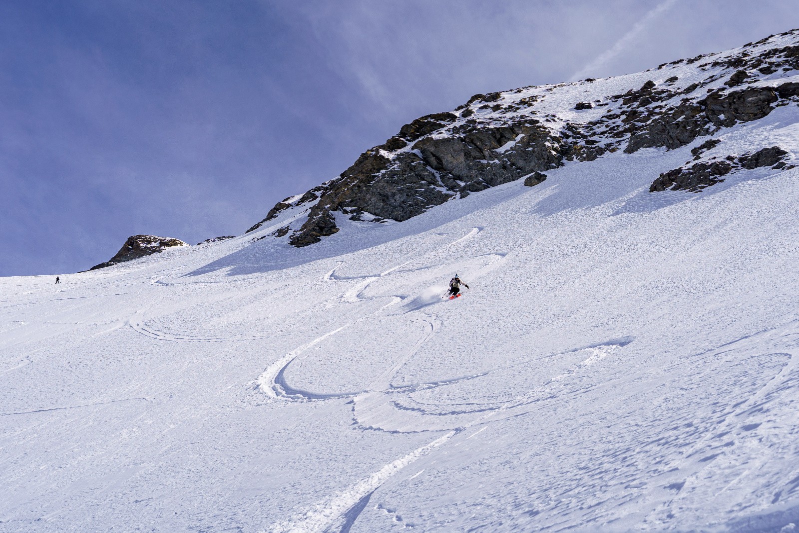La seule poudre de la journée&nbsp;