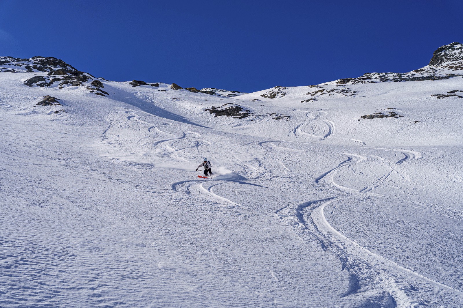 Peuf dans la face nord du Signal