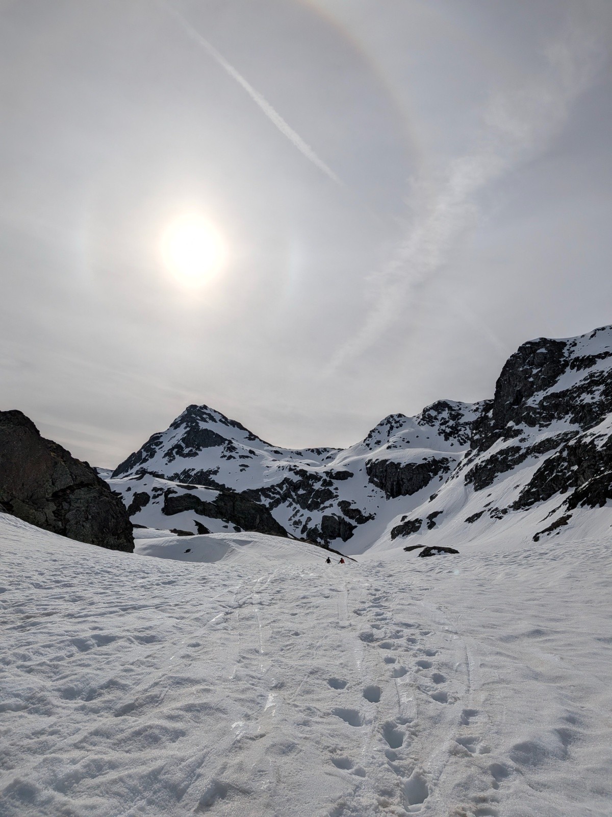 Vers le pic des Doménon et la croix