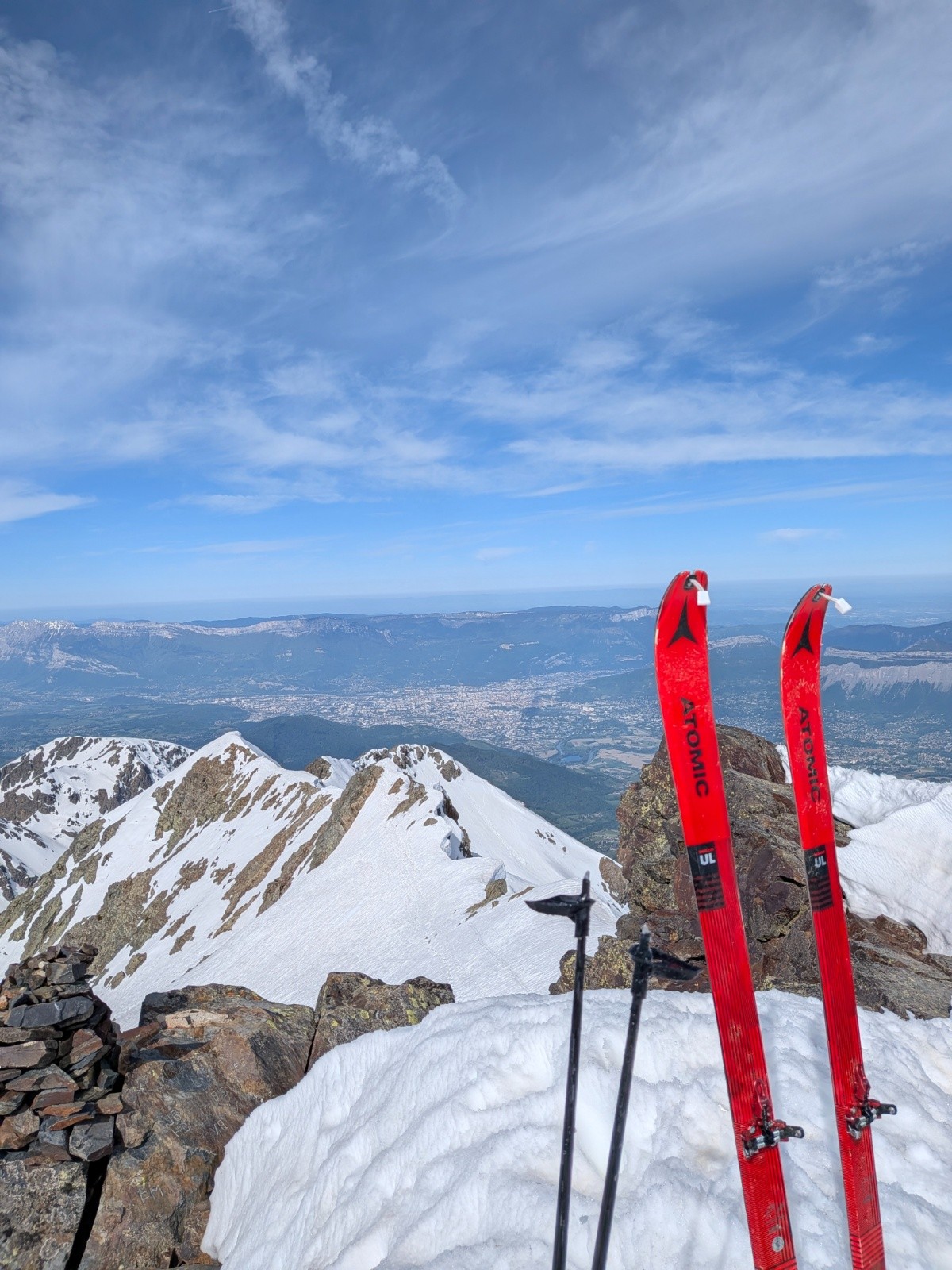 Vue sur le départ&nbsp;