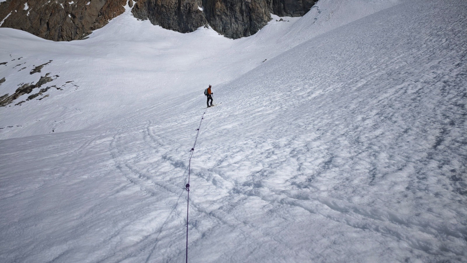 on monte juste en dessous du col de la girose&nbsp;