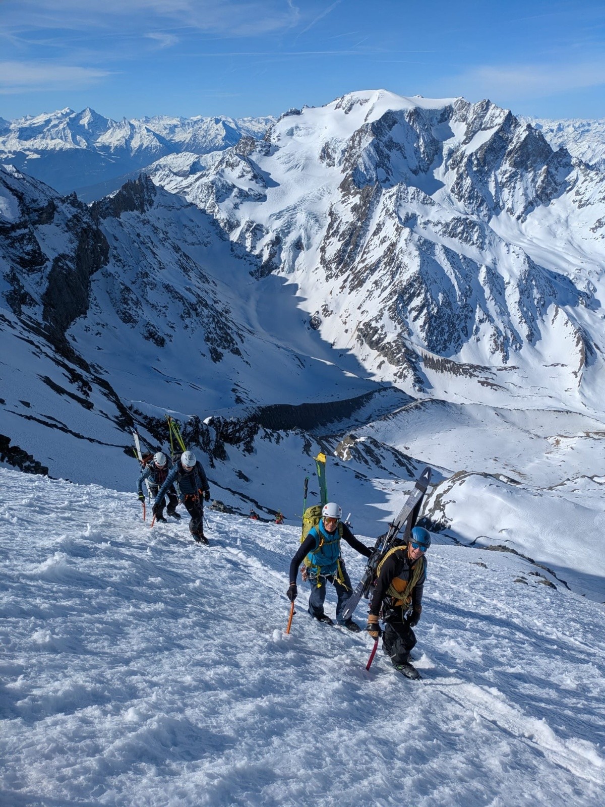 &nbsp;Montée au col du Meitin