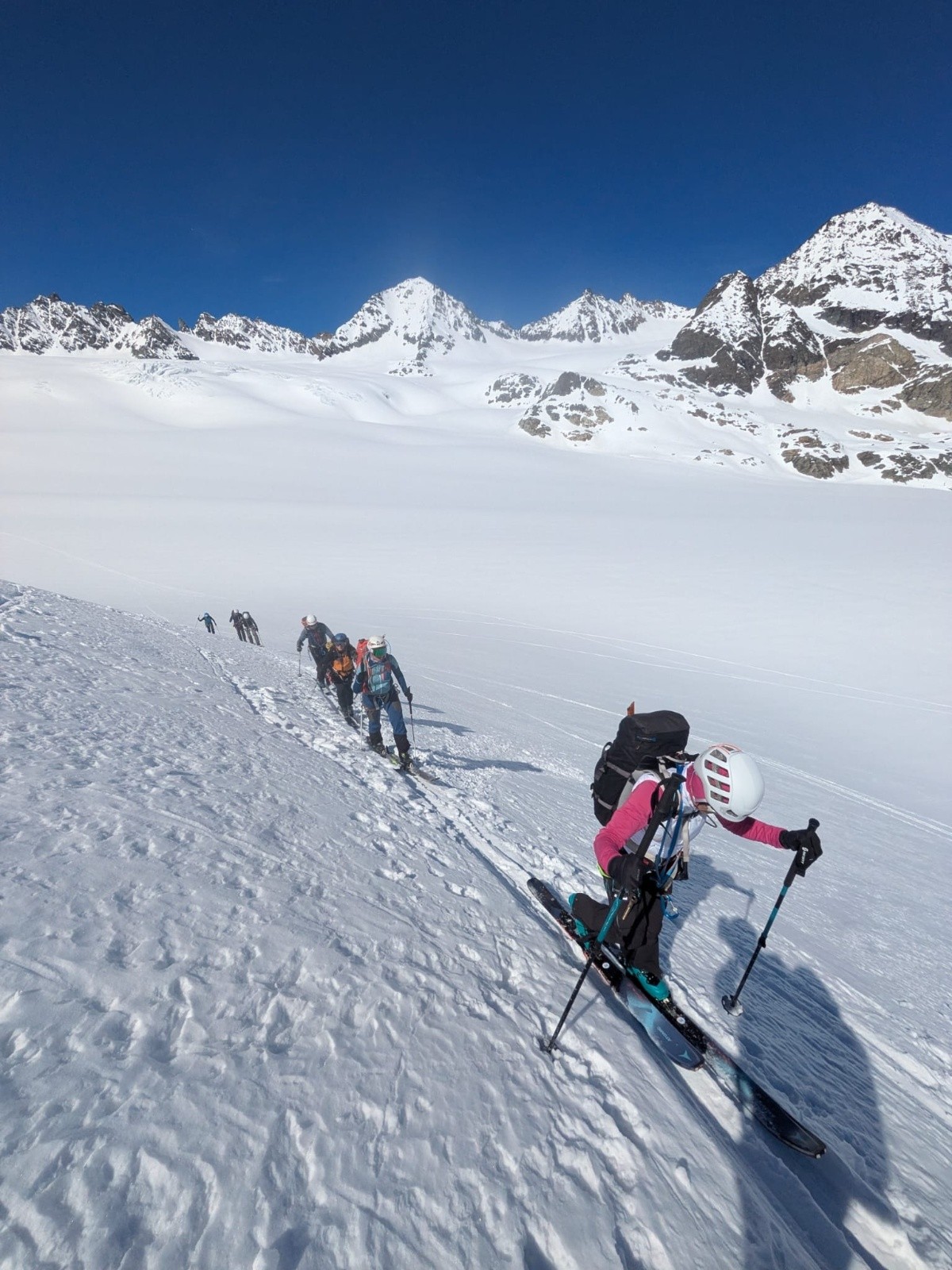 &nbsp;Montée du col du Tournelon Blanc