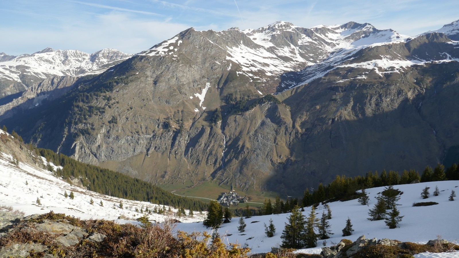 Face Sud peu enneigée !