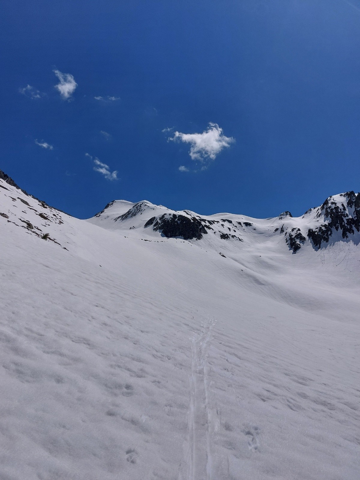 Versant&nbsp; ord du col de Sarvatan