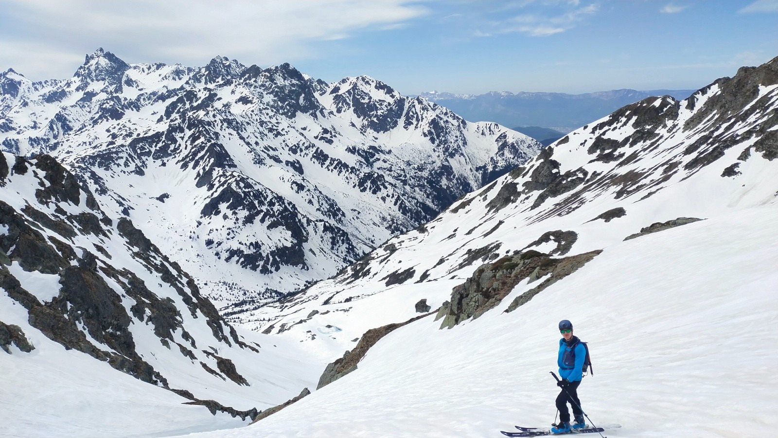 &nbsp;Descente sud ouest