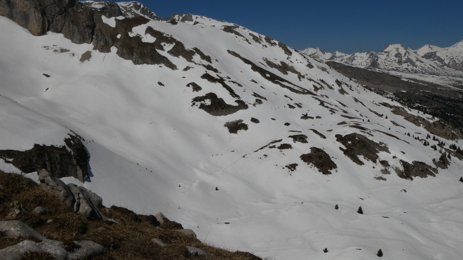 &nbsp;Notre descente de la Crête de Peyne
