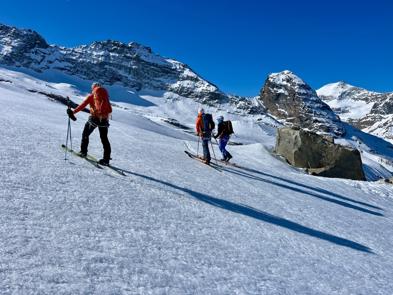 Bientôt sur le glacier du Mulinet&nbsp;