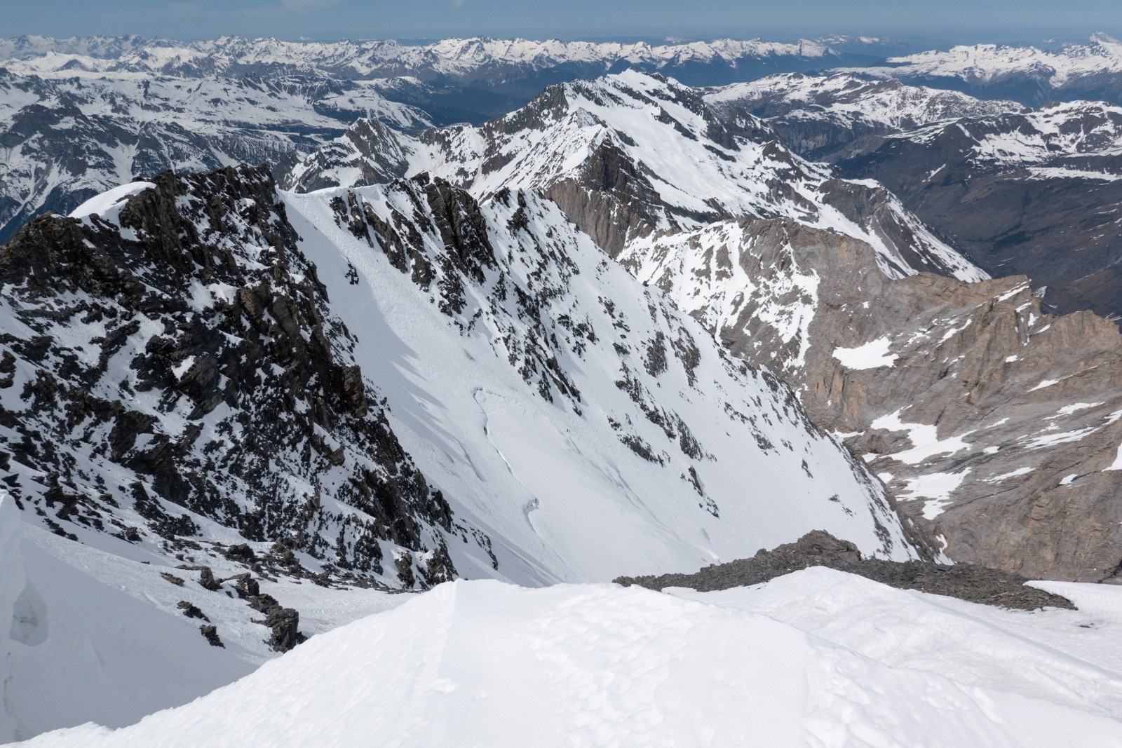 &nbsp;Beau visu sur la Face N centrale