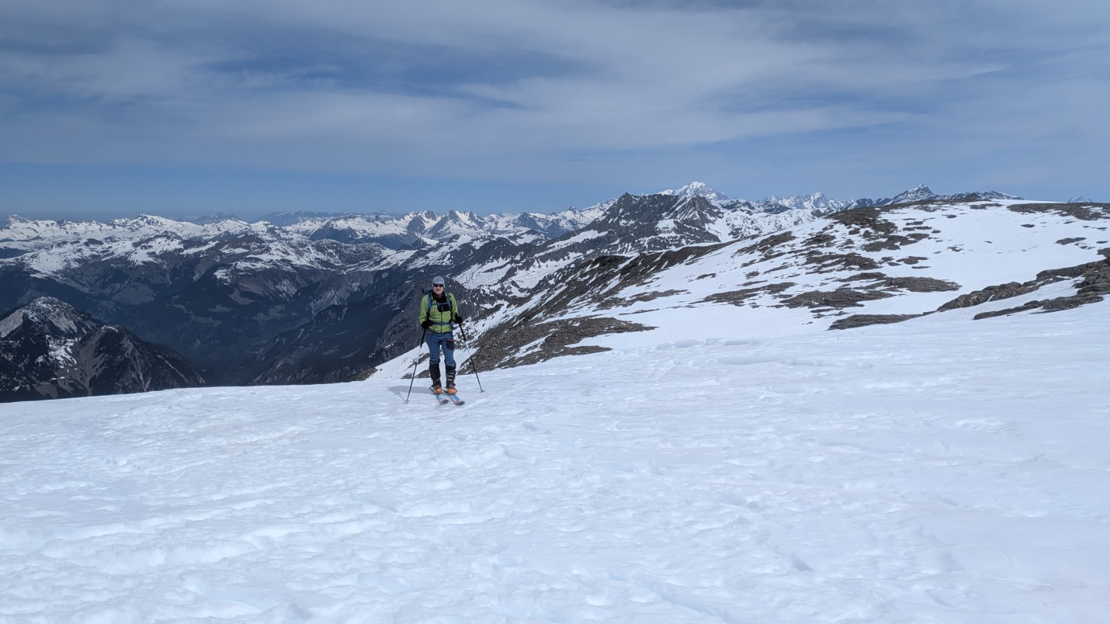 Arrivée sur les Dômes&nbsp;