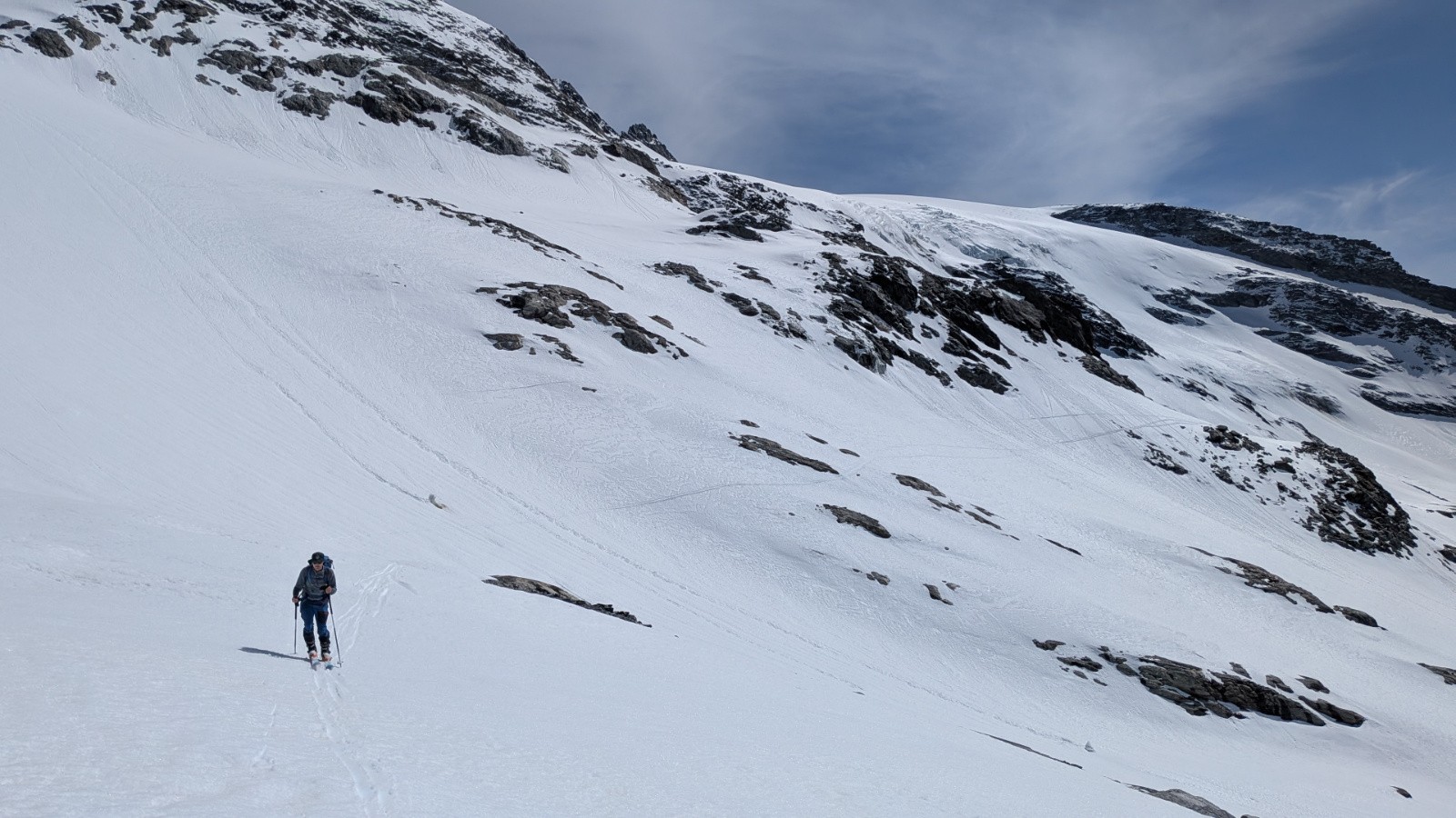 Traversée vers le col du Vallonnet&nbsp;