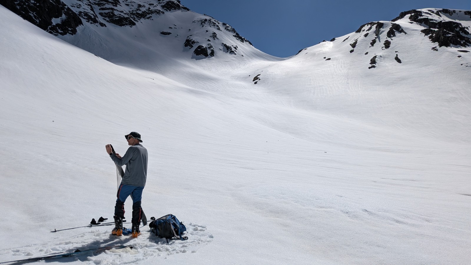Avant de remonter au col du Tambour