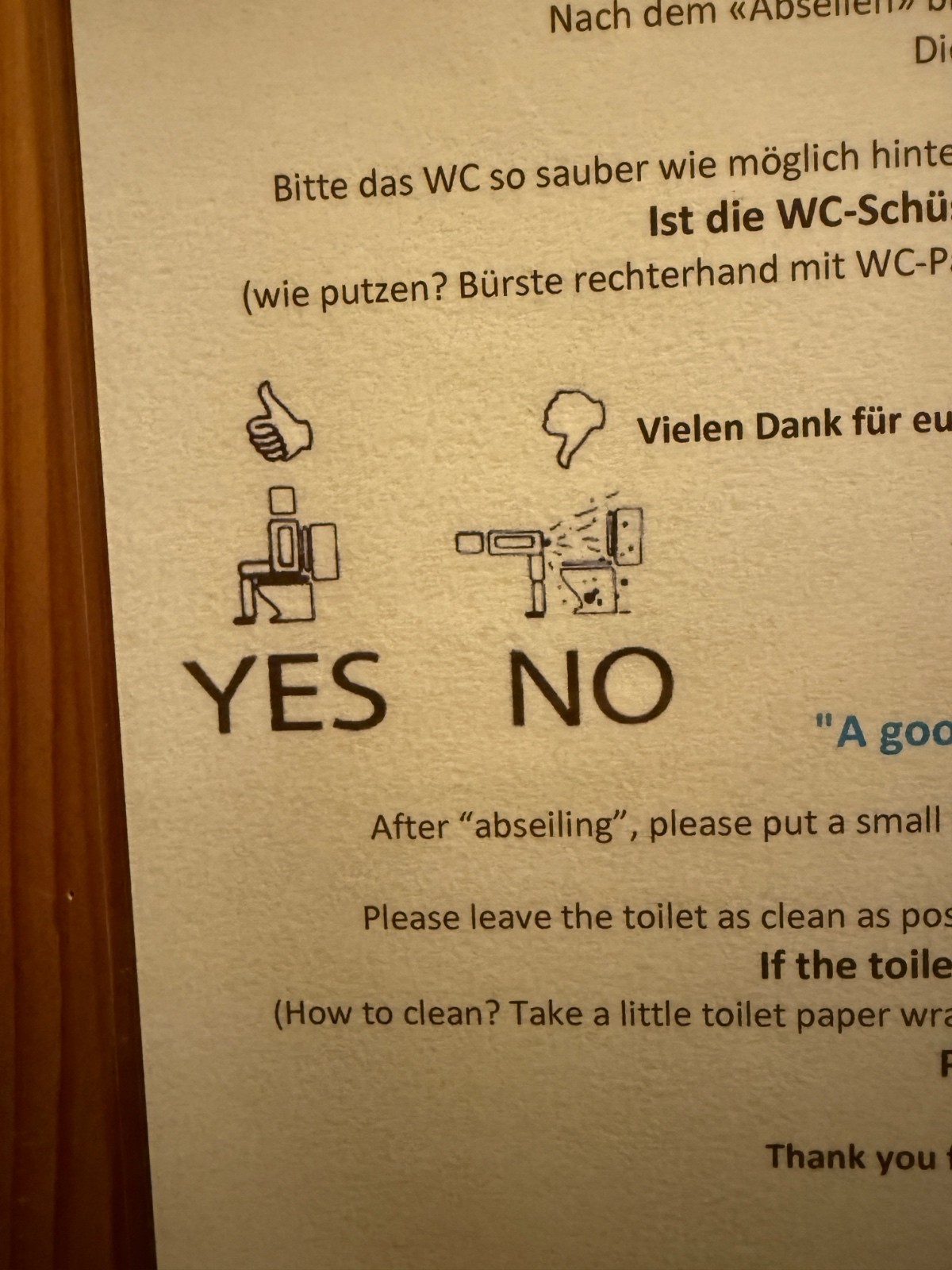 Consignes utiles du refuge&nbsp;