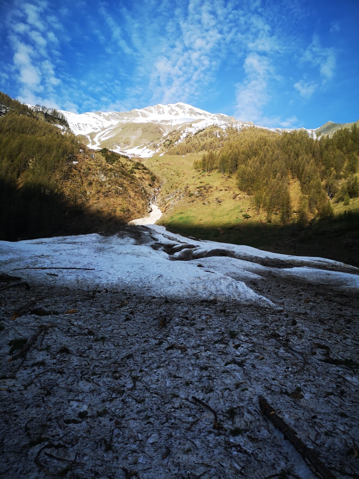 Vue du couloir de la coulée&nbsp;
