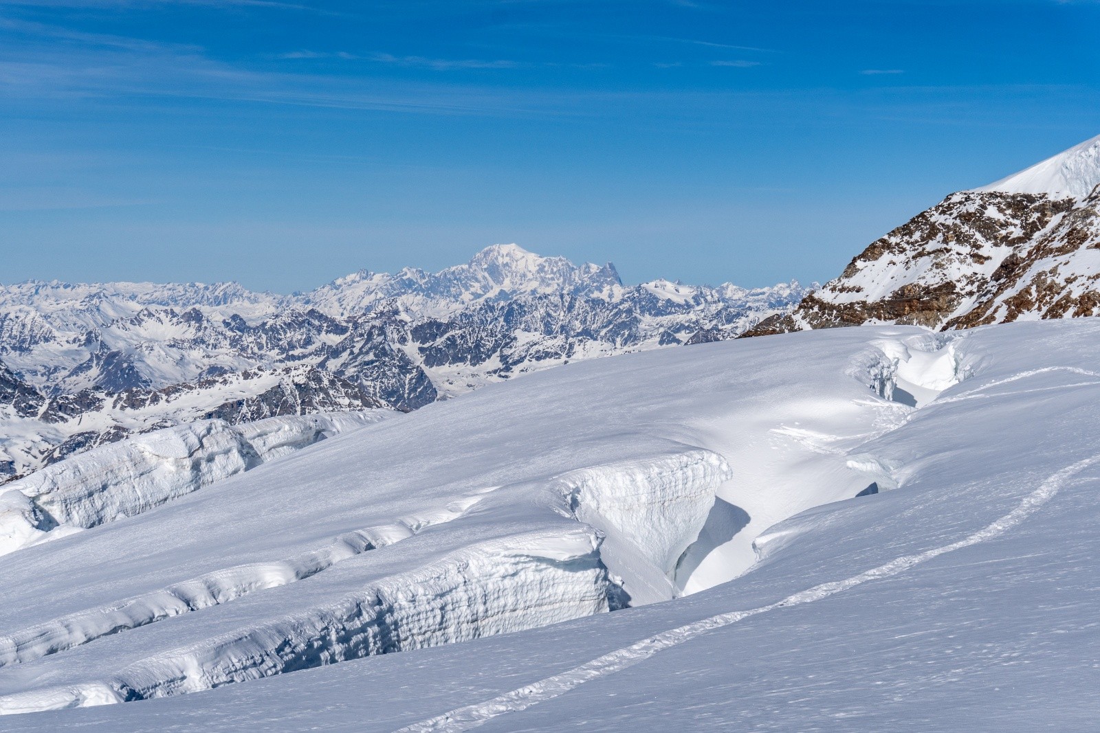 Mont Blanc en vue&nbsp;&nbsp;