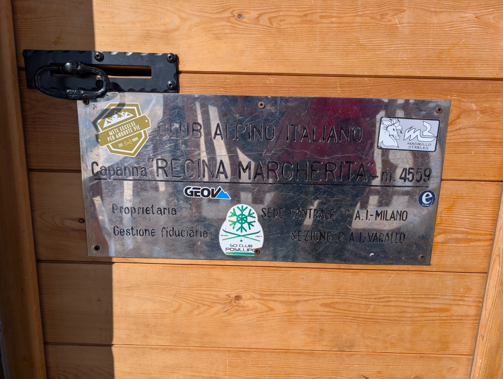 Arrivée à Margherita&nbsp;