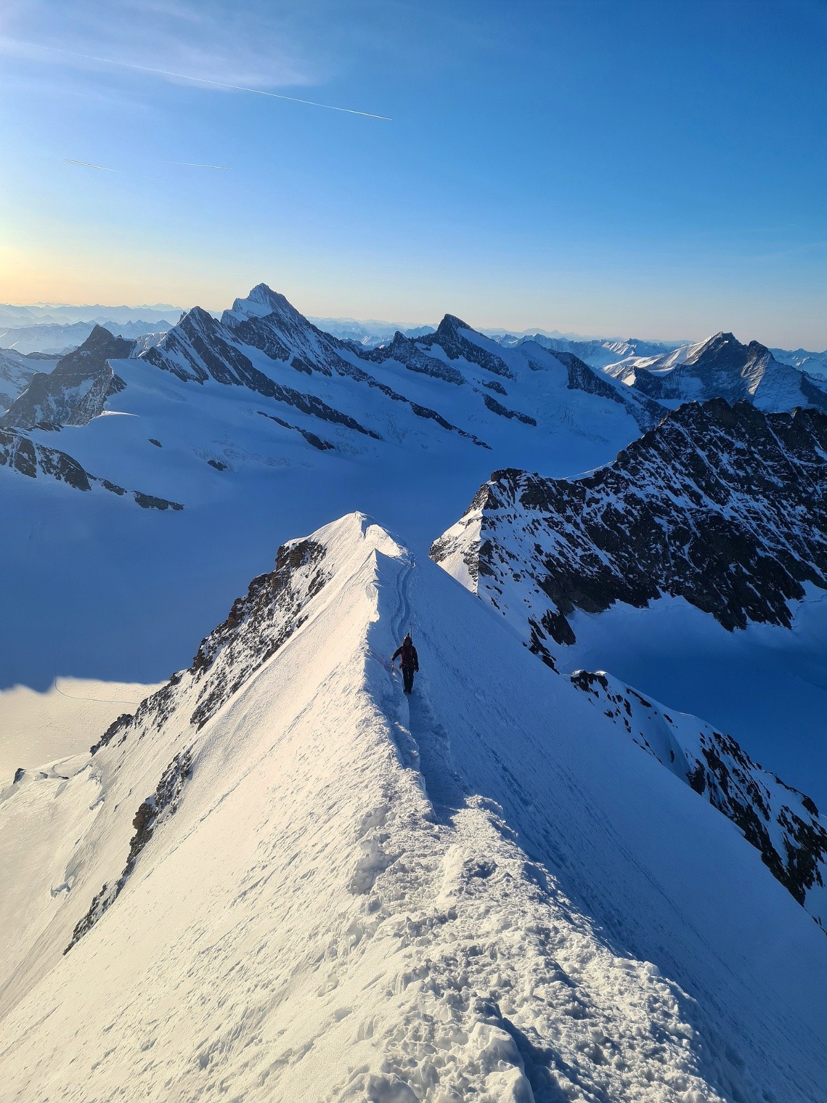 Arête sommitale&nbsp;