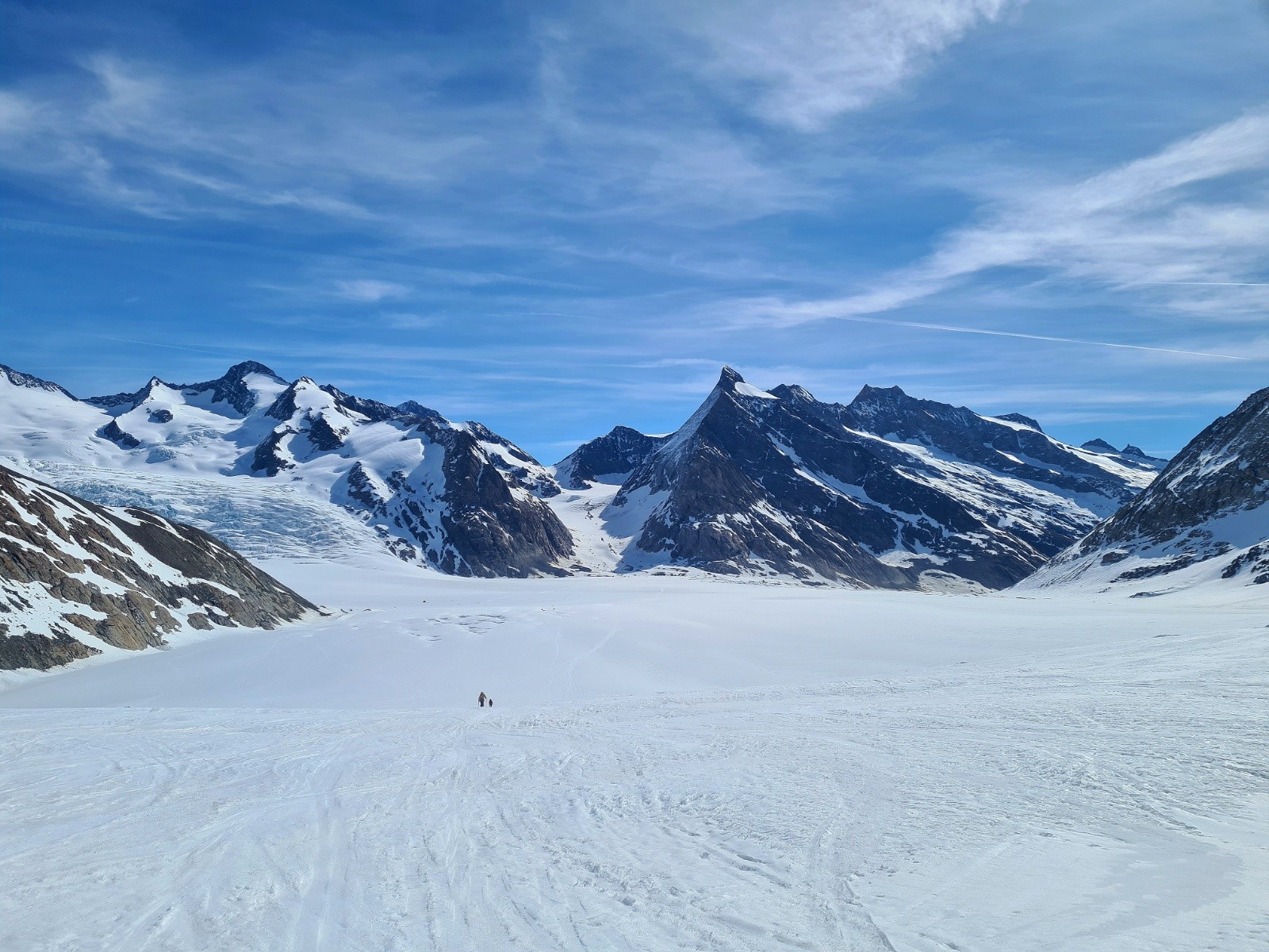 &nbsp;Montée du Grosser Aletschfirn