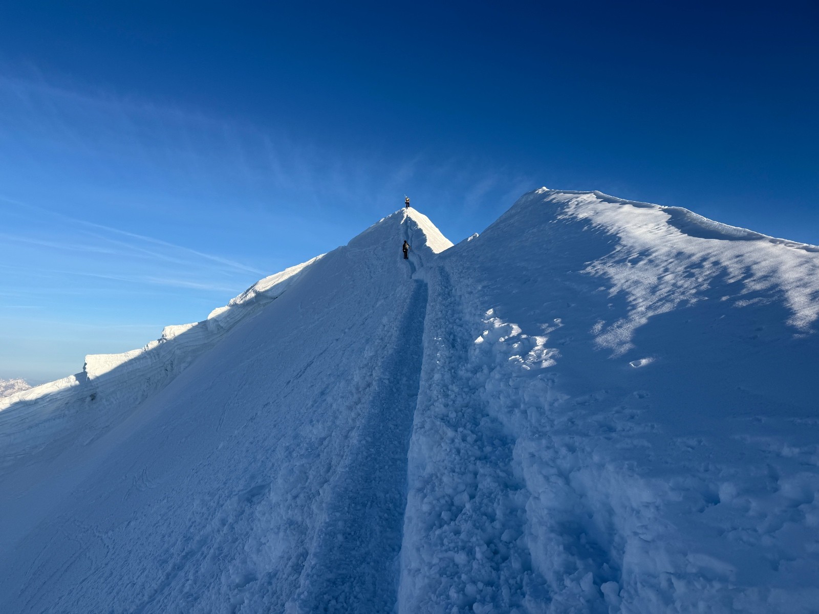 L’arête finale très esthétique&nbsp;