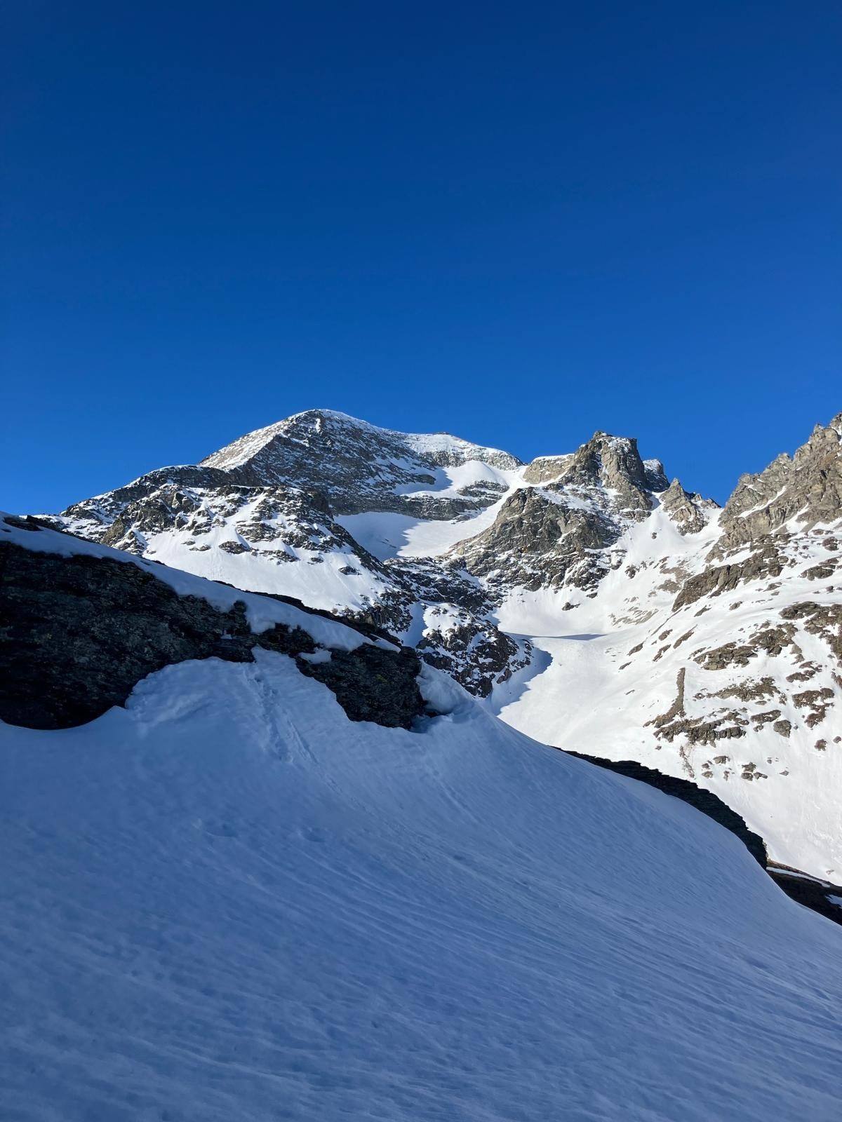Glacier d'Ambin, verrou pour y accéder&nbsp;