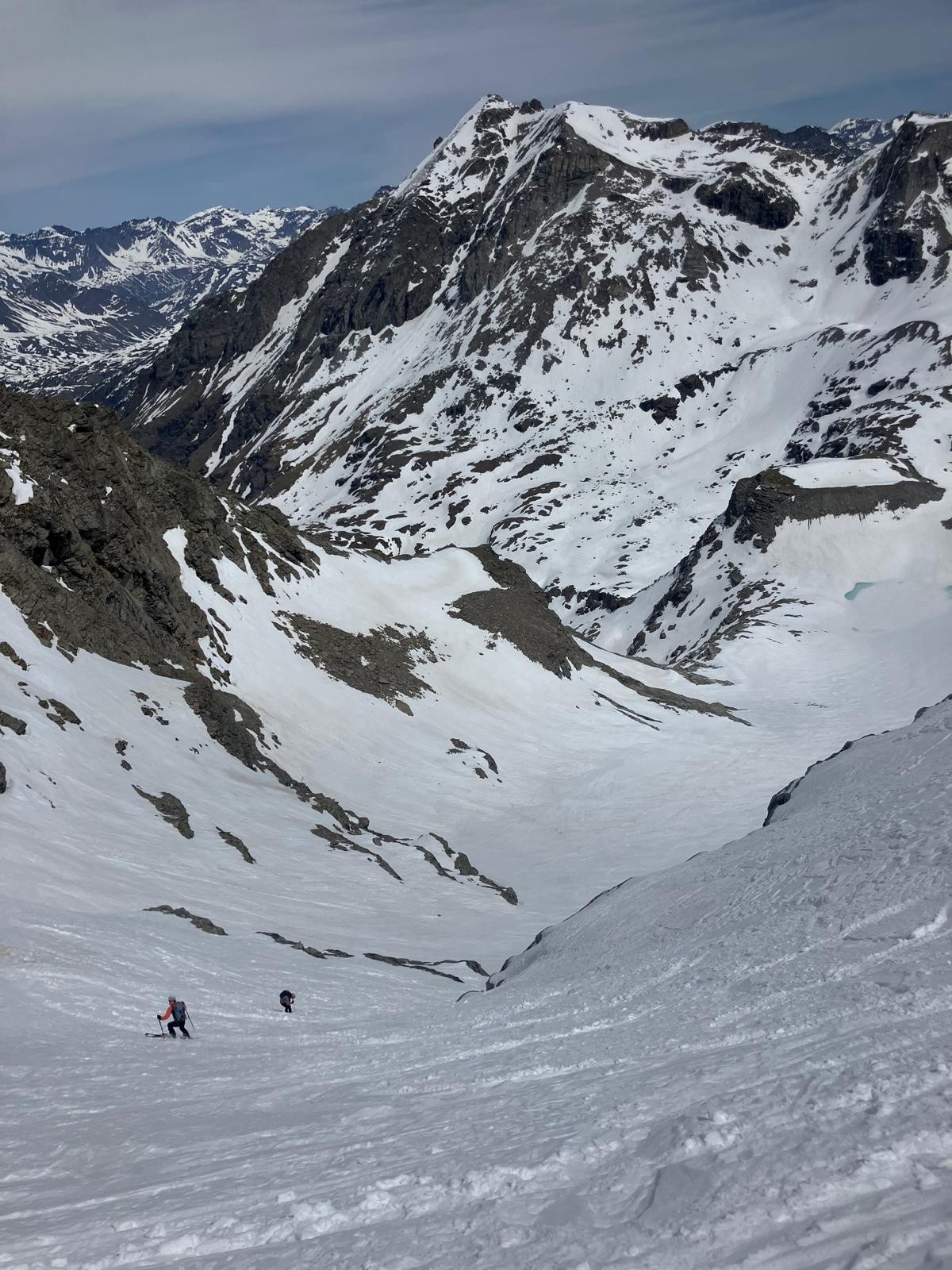 &nbsp;Descente sur glacier d'Ambin&nbsp;