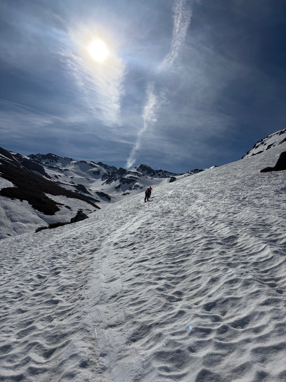 En entrant dans le vallon&nbsp;
