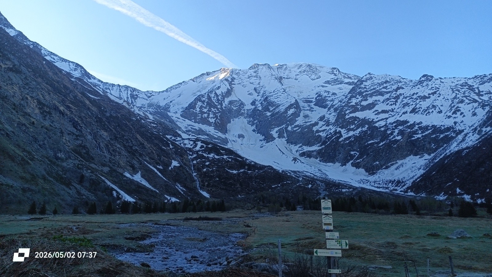 Départ du gîte 