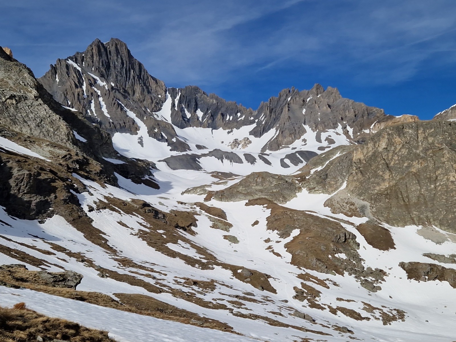 &nbsp;La Pointe de la Fournache nous cache le sommet
