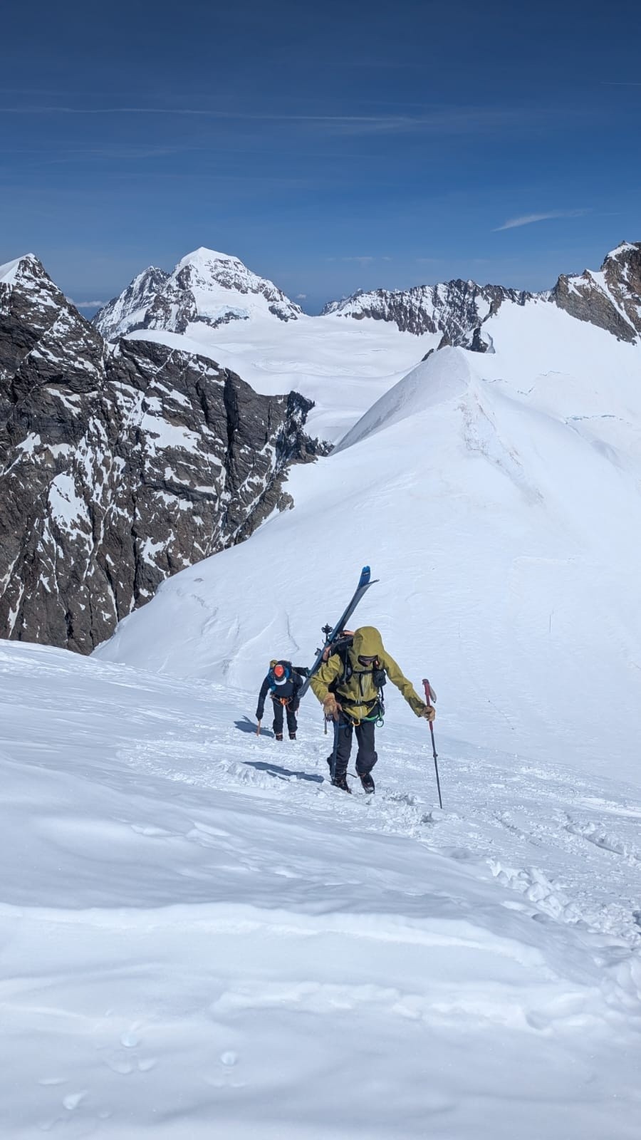 Le col vers&nbsp;Abni Flue