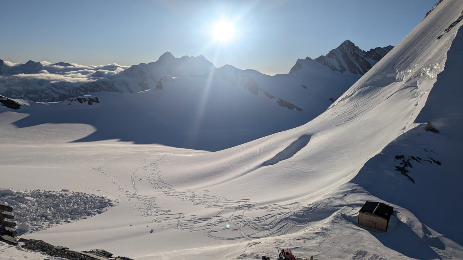 Au départ de&nbsp;Münchjoch