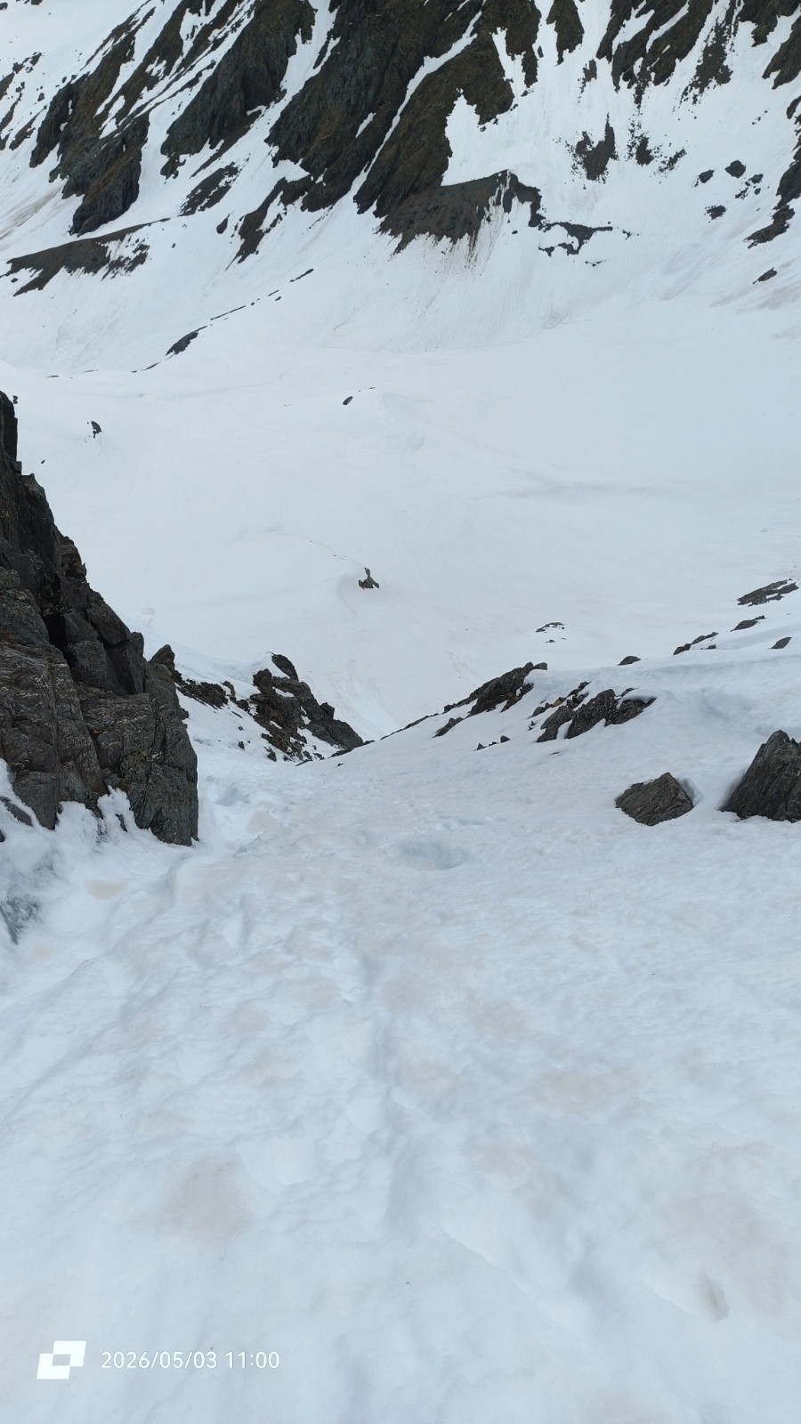 Dans le couloir des Rochers Rouges 
