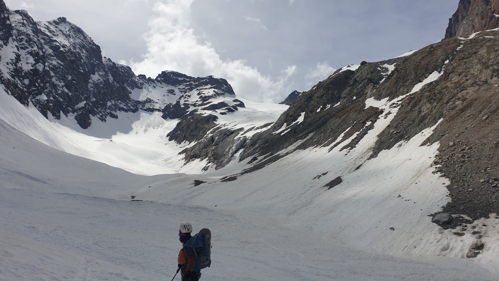 Transisition qui ne passe plus glacier des rouies / glacier chardon