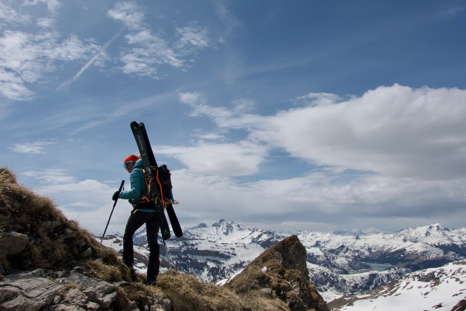 &nbsp;contents d'être sortis du crux