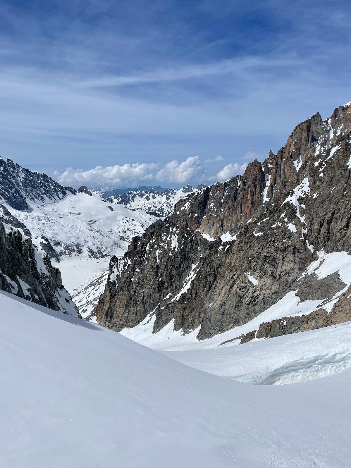 Glacier du Tour Noir.