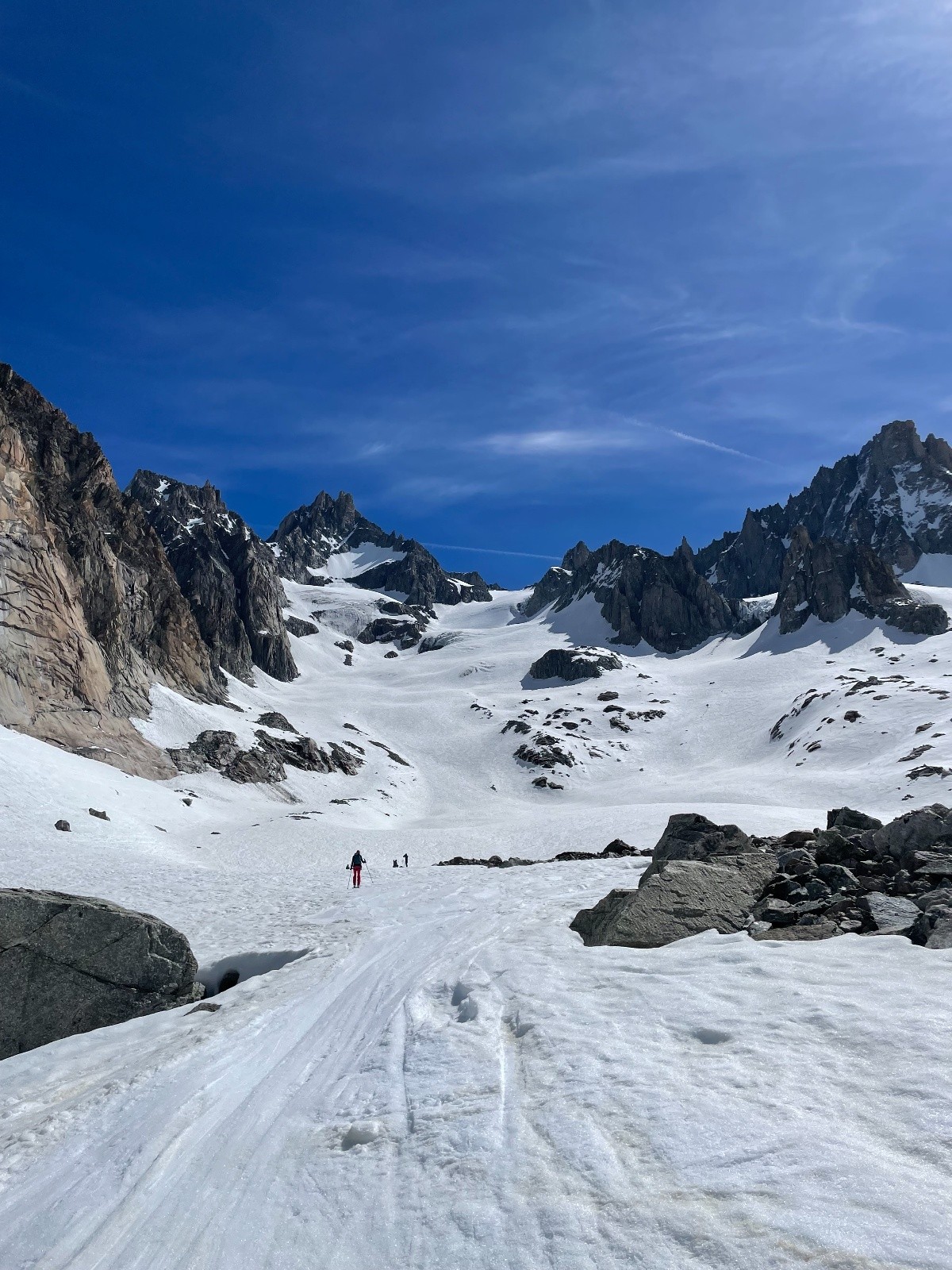 Glacier du Tour Noir.