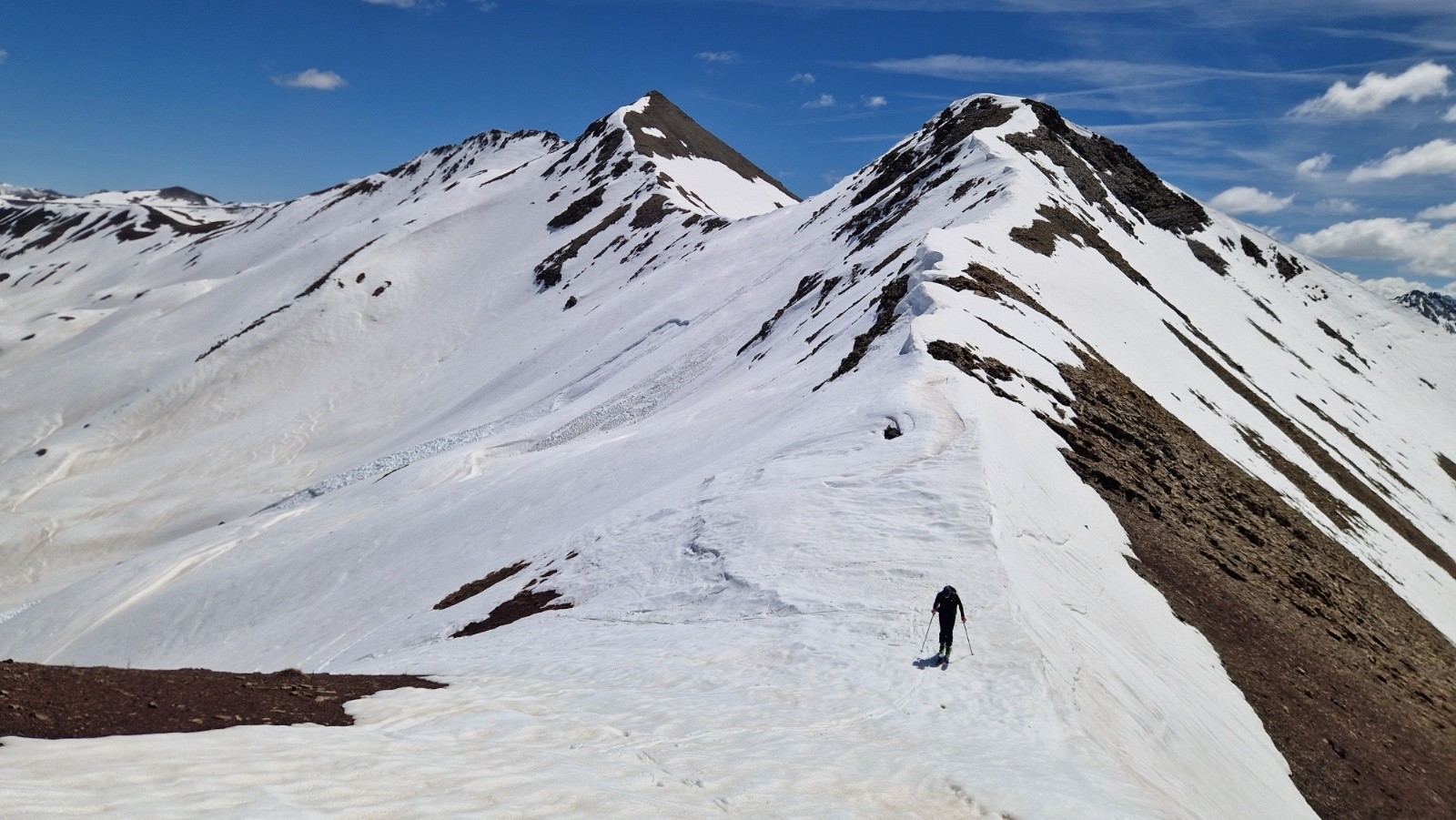 &nbsp;Col de Toureis a 2674m