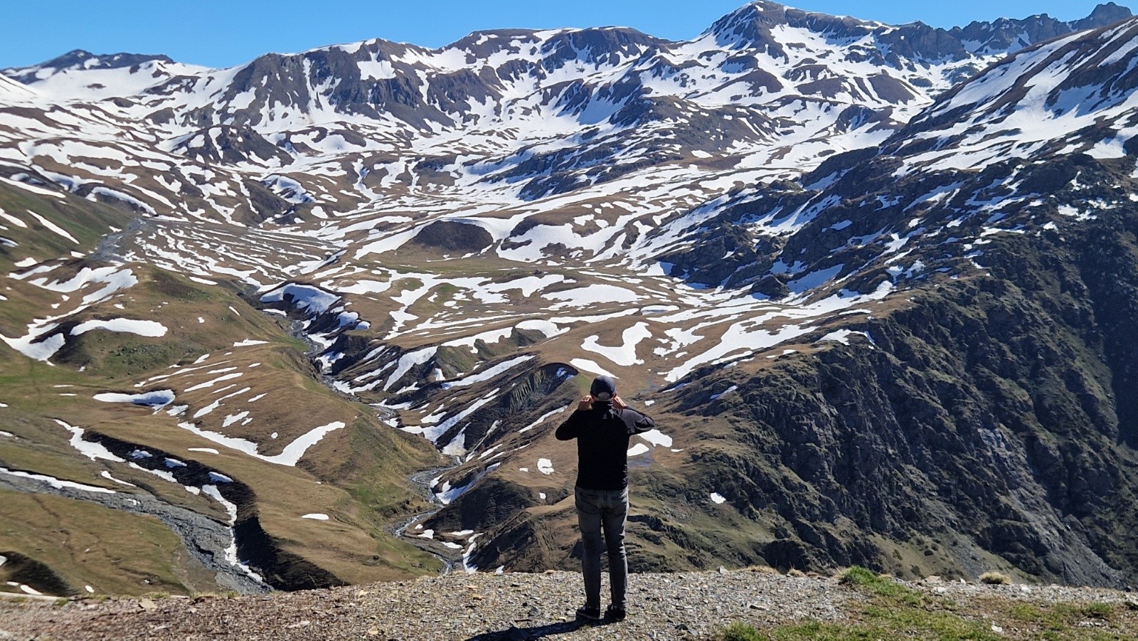 beaucoup de marche pour parvenir au MtAiga&nbsp;