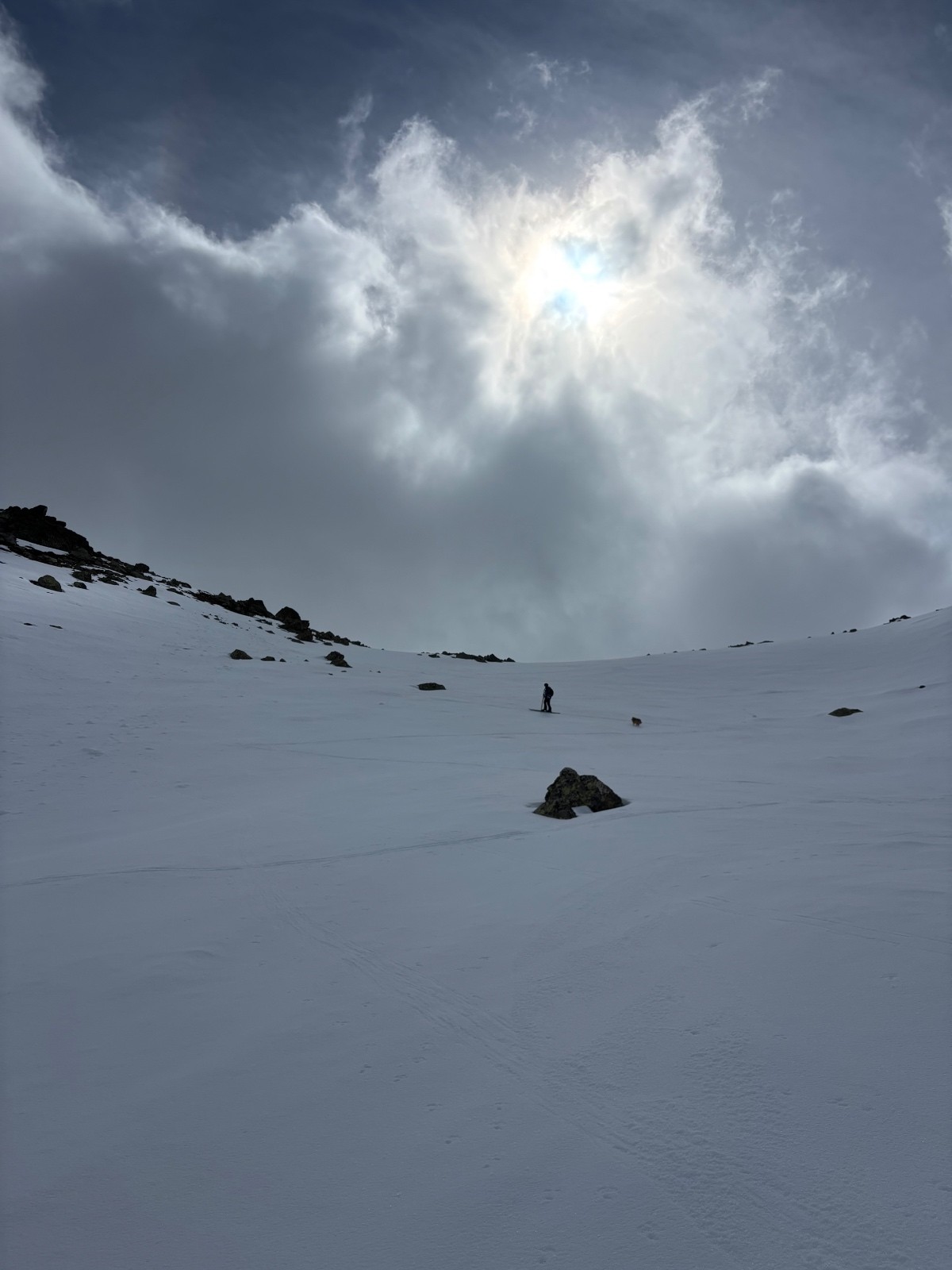 &nbsp;Sous le lac de Roche noire &nbsp;