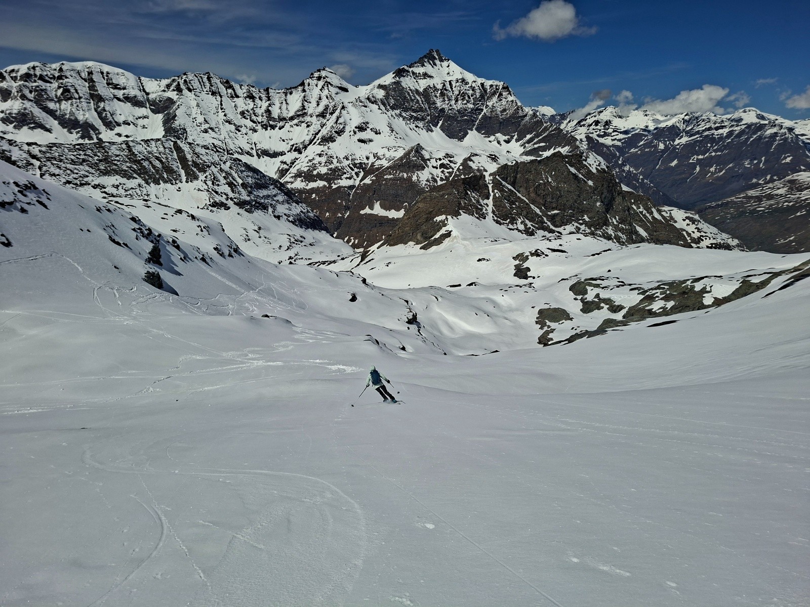 Excellent ski avec panorama au top !b