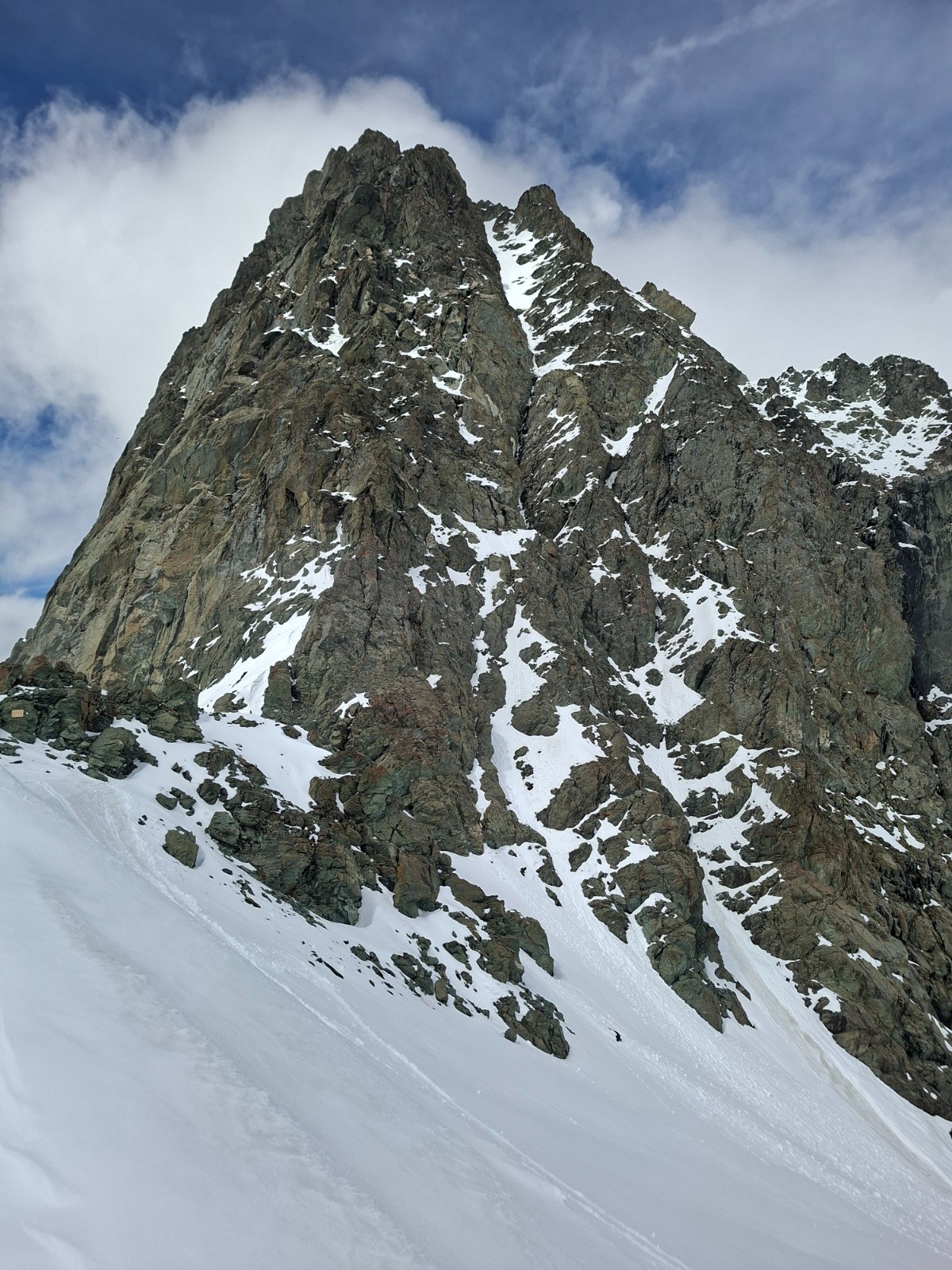 Bessanèse depuis le col d'Arnès