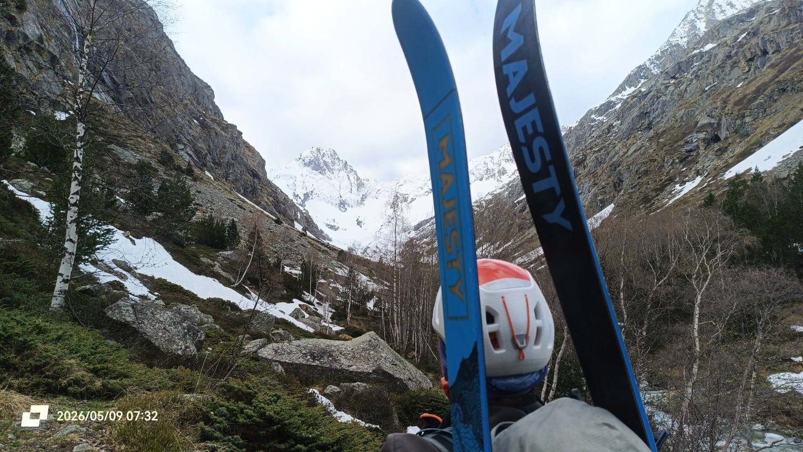 Entrée dans le vallon 