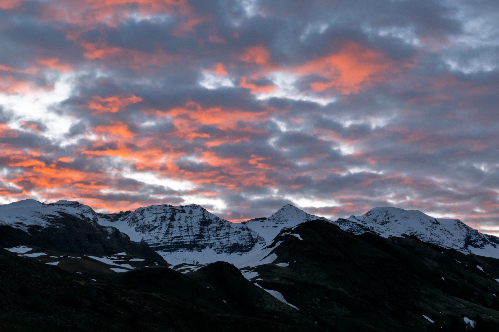 Belles lumières vers les Piniers