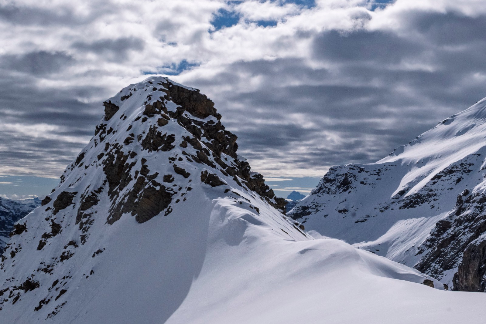 La perche et le Viso tout au bout