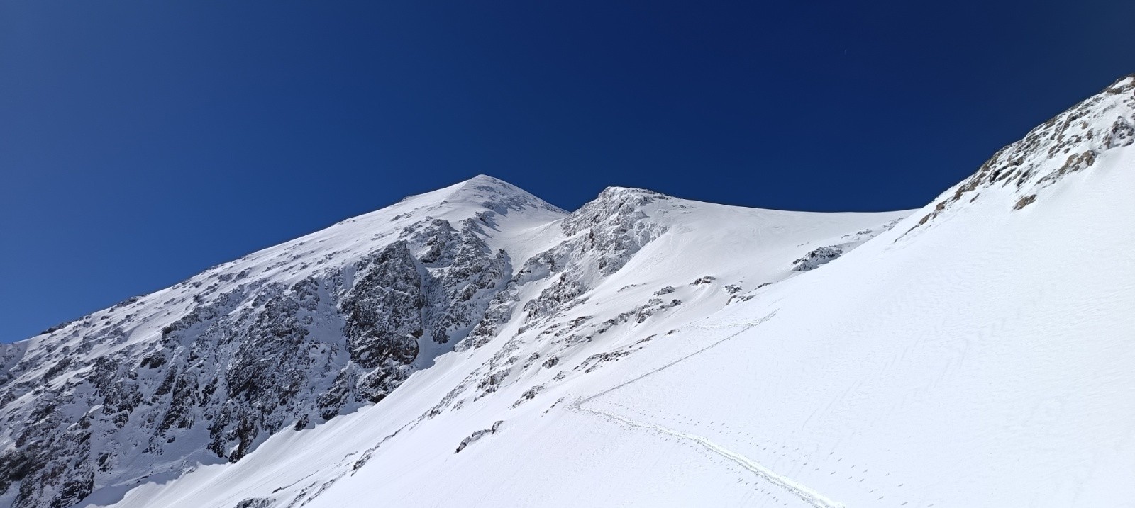 Le Taillefer, col du Gd Van à droite&nbsp;