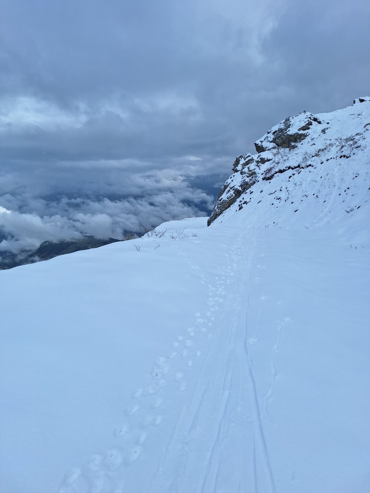 habituellement ici la neige tient peu&nbsp;